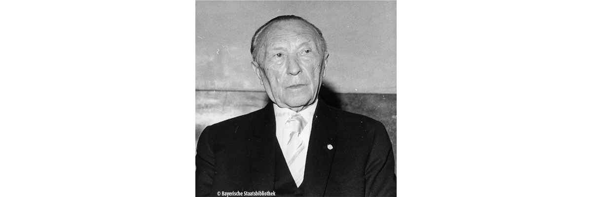 Foto von Konrad Adenauer