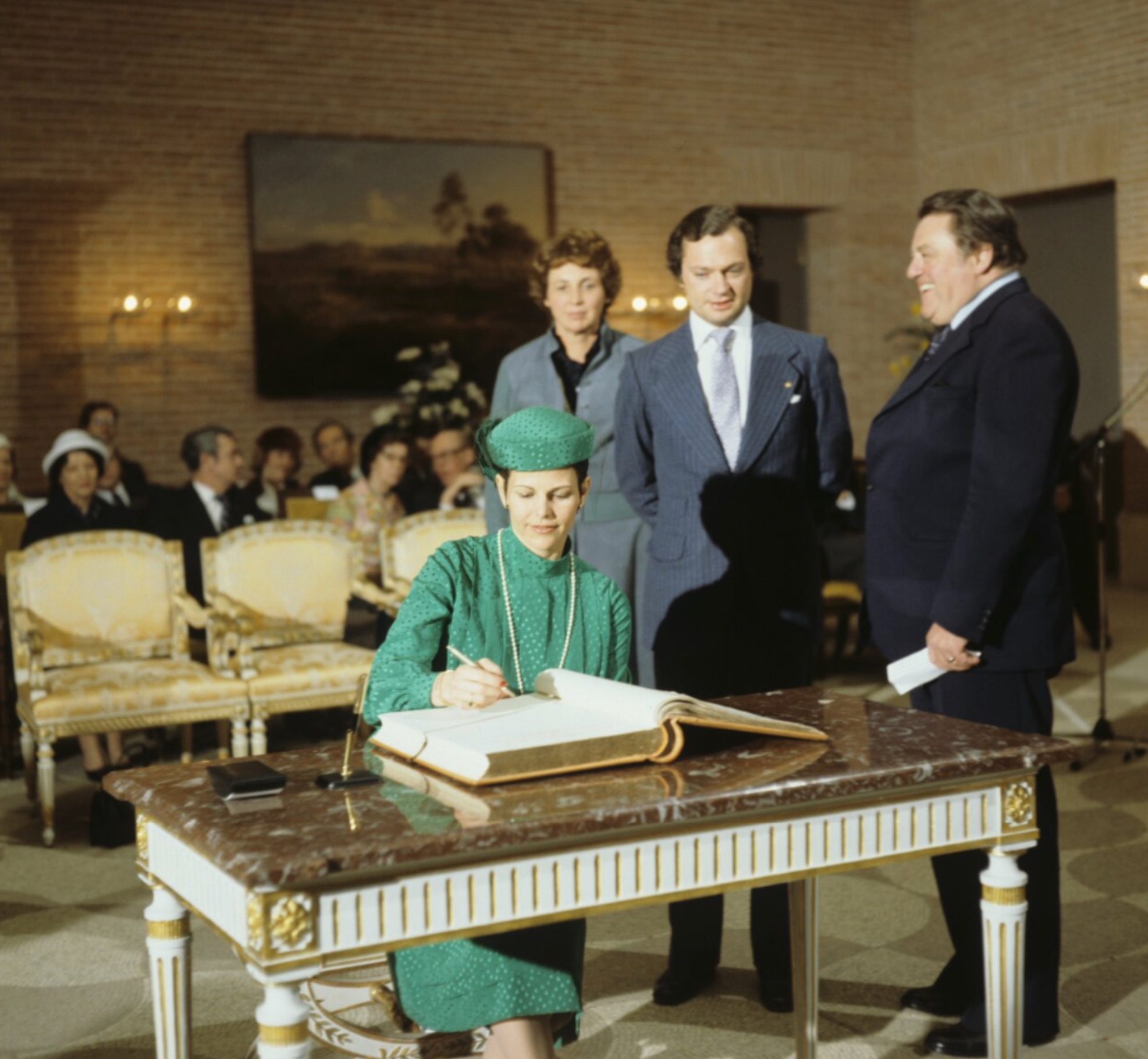 Silvia und Gustaf © Bayerische Staatsbibliothek/Fruhstorfer