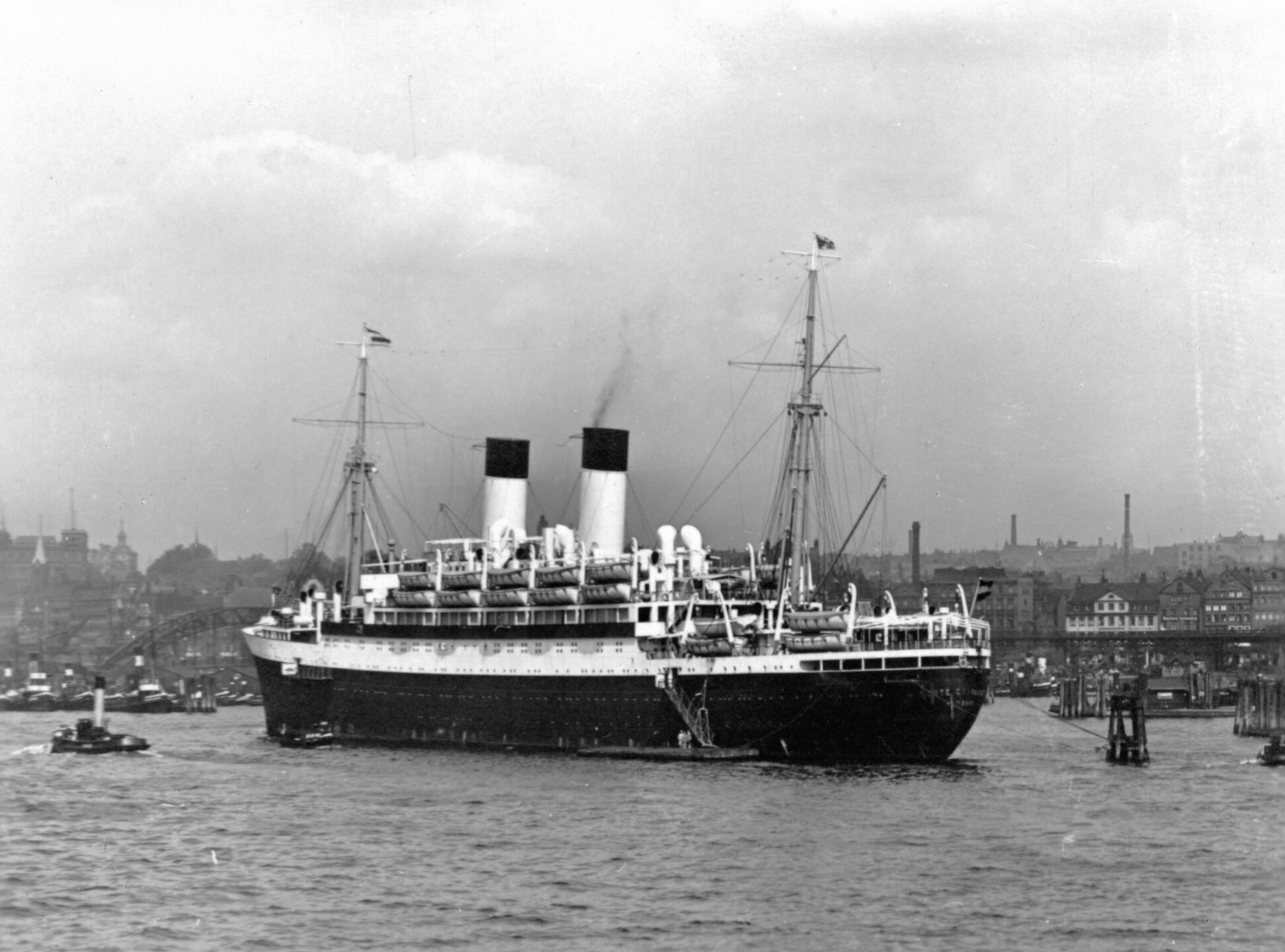 Hamburg Hafen © Bayerische Staatsbibliothek