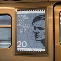 Briefmarke in Gedenken an Stauffenberg