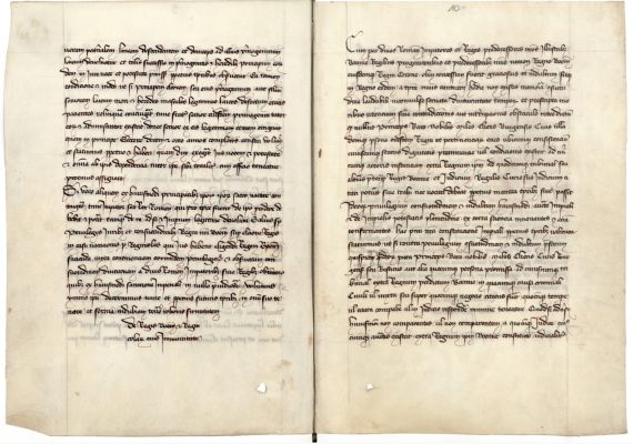 Foto einer Seite der Goldenen Bulle von 1356 © Objekte der Staatlichen Archive Bayerns,Bestände des Bayerischen Hauptstaatsarchivs