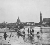 Von der Marienbrücke aus © Bayerische Staatsbibliothek