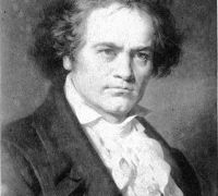Ludwig van Beethoven © Bayerische Staatsbibliothek
