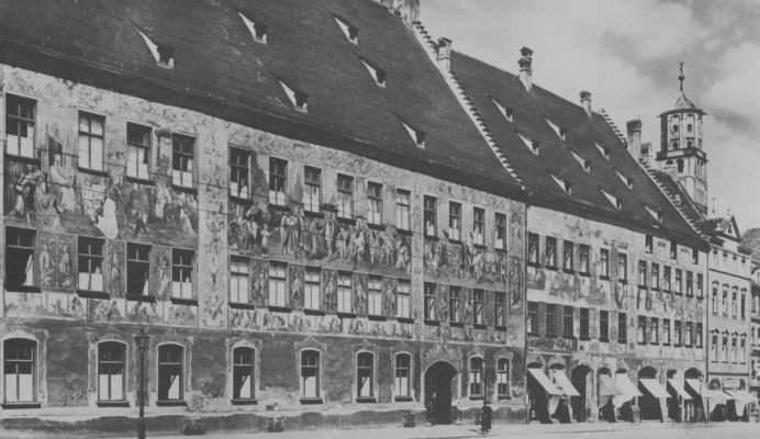 Augsburg, Fuggerhaus, 1930 © Bildarchiv der Bayerischen Staatsbibliothek