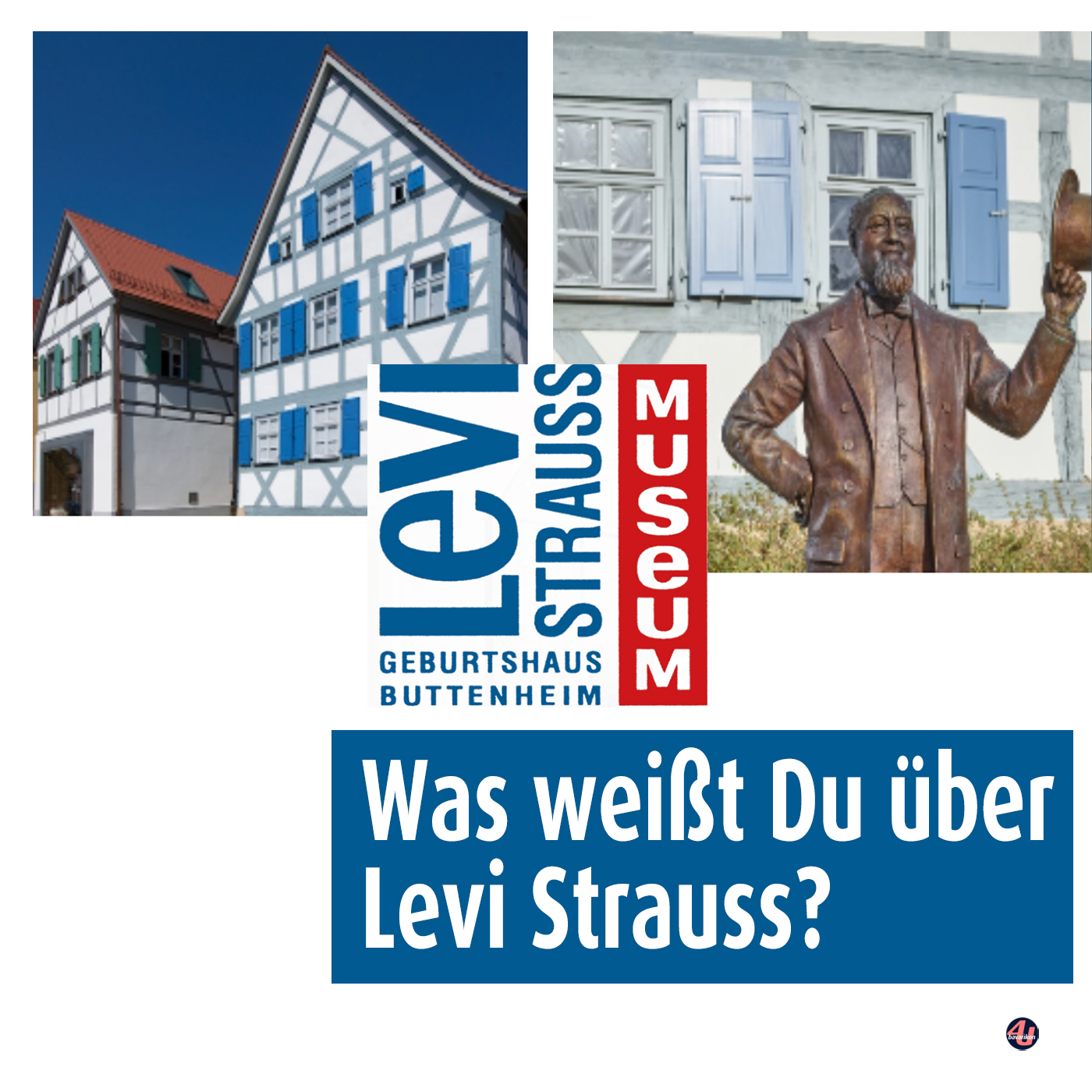 Screenshot der Homepage des Levi Strauss Museums