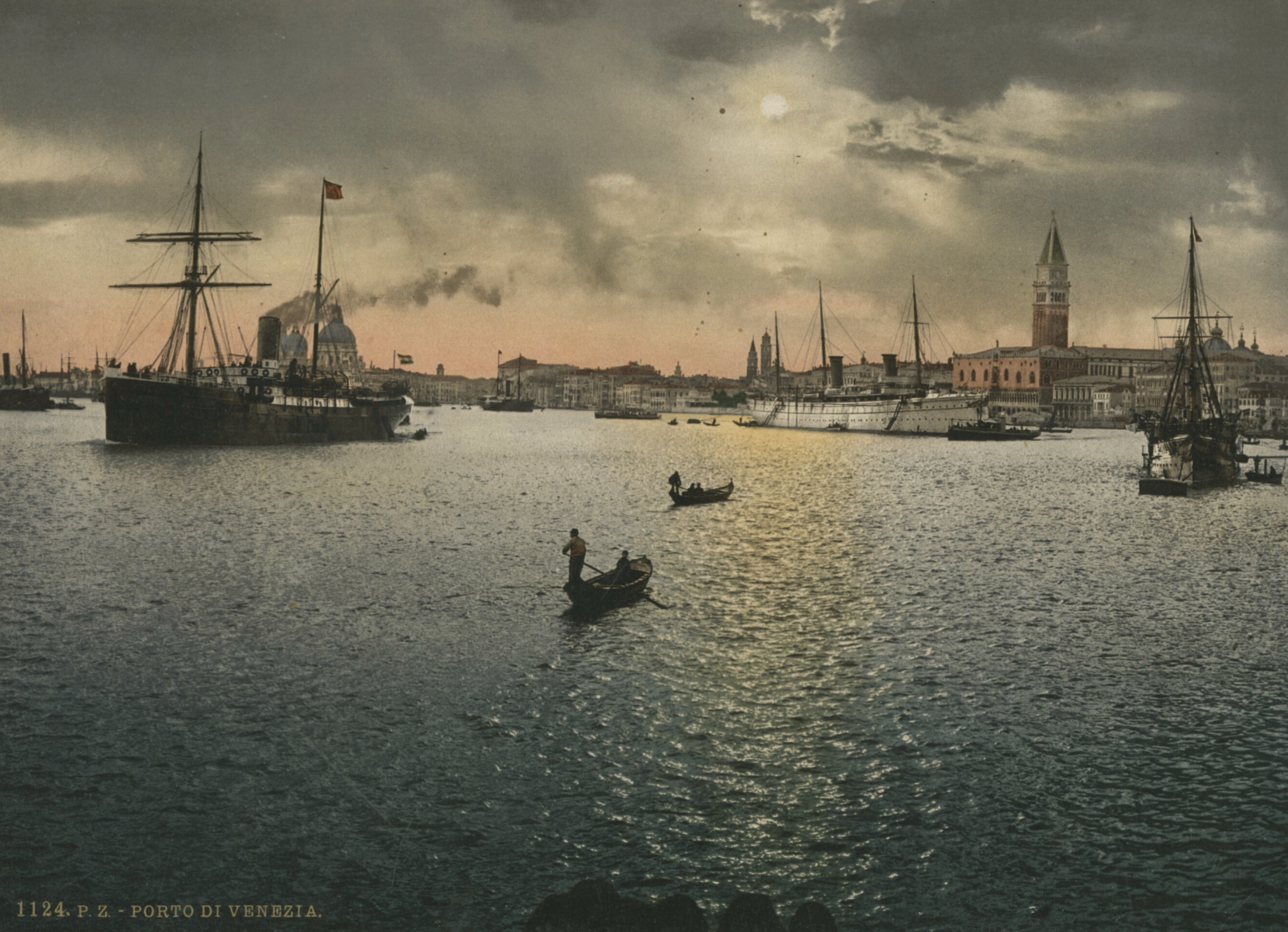 Bucht von Venedig 1900