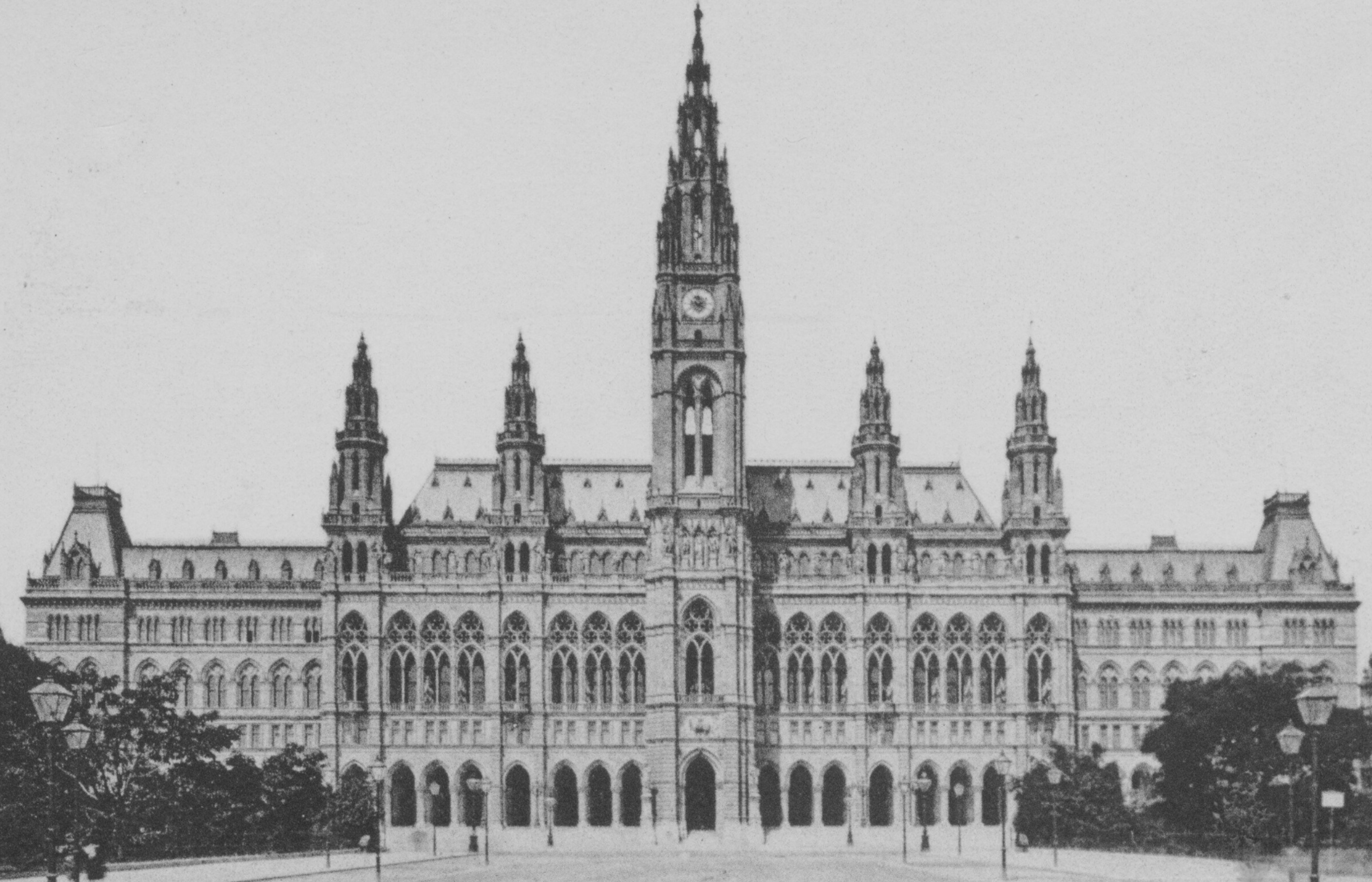 Rathaus Wien 1892