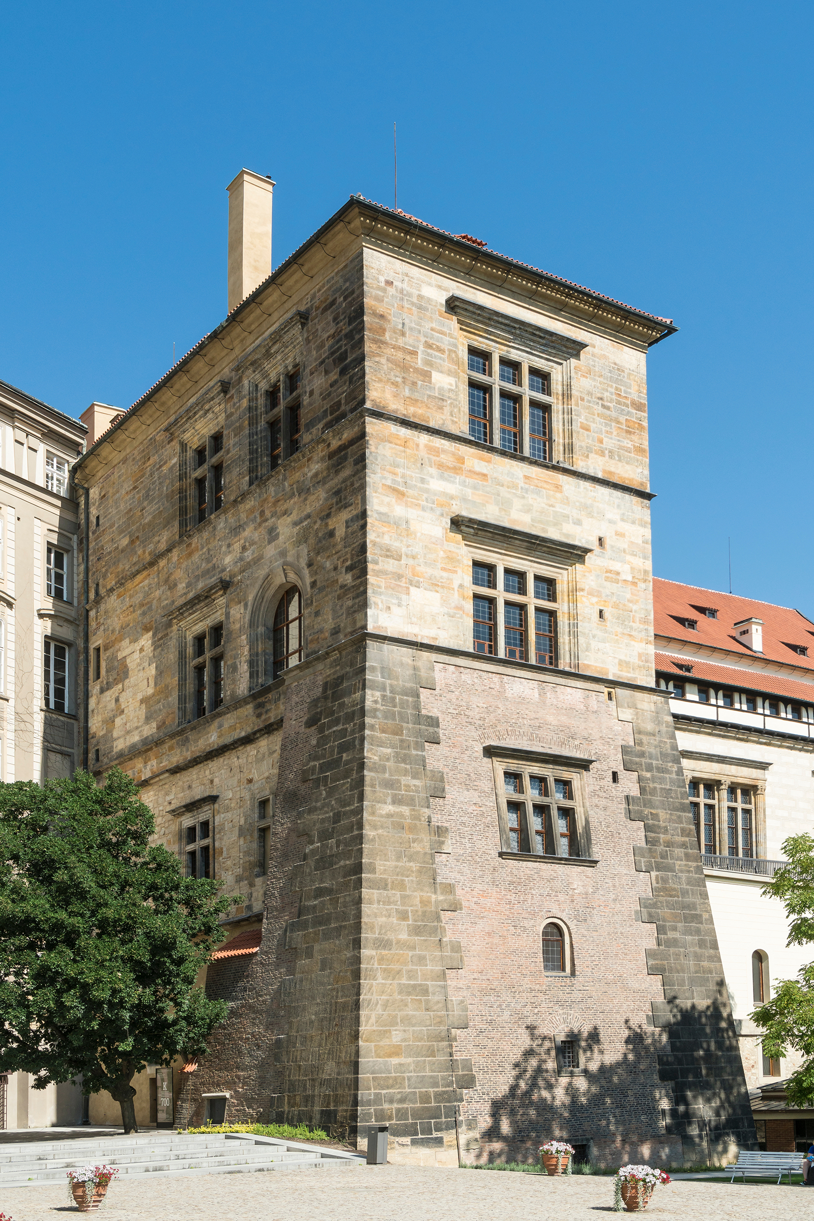 Schauplatz des Prager Fenstersturzes © Bayerische Staatsbibliothek