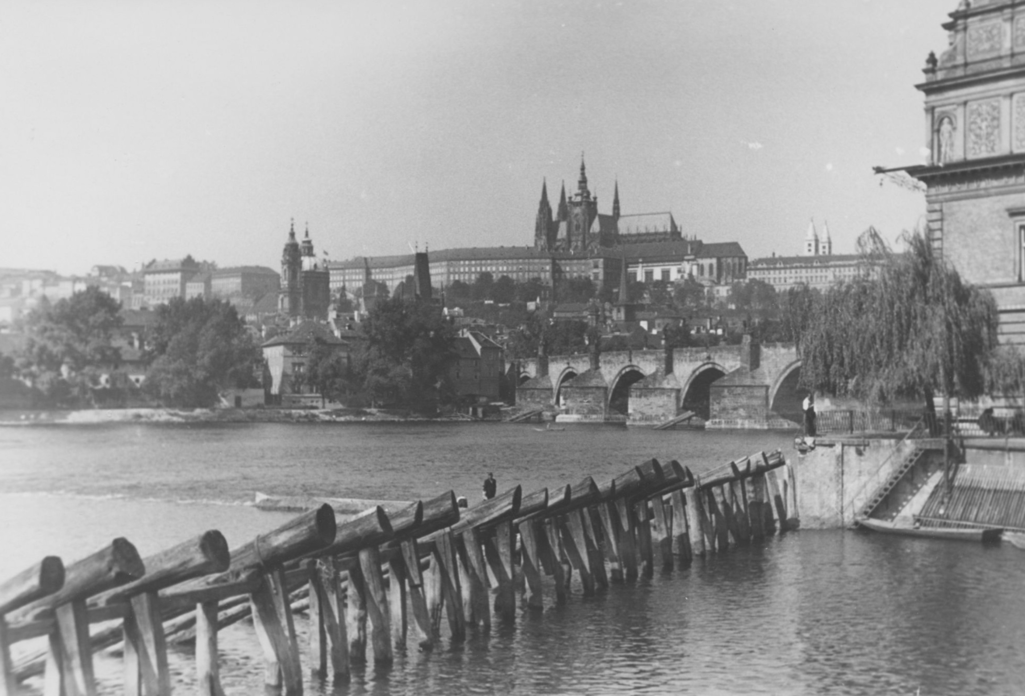 Blick auf den Hradschin © Bayerische Staatsbibliothek