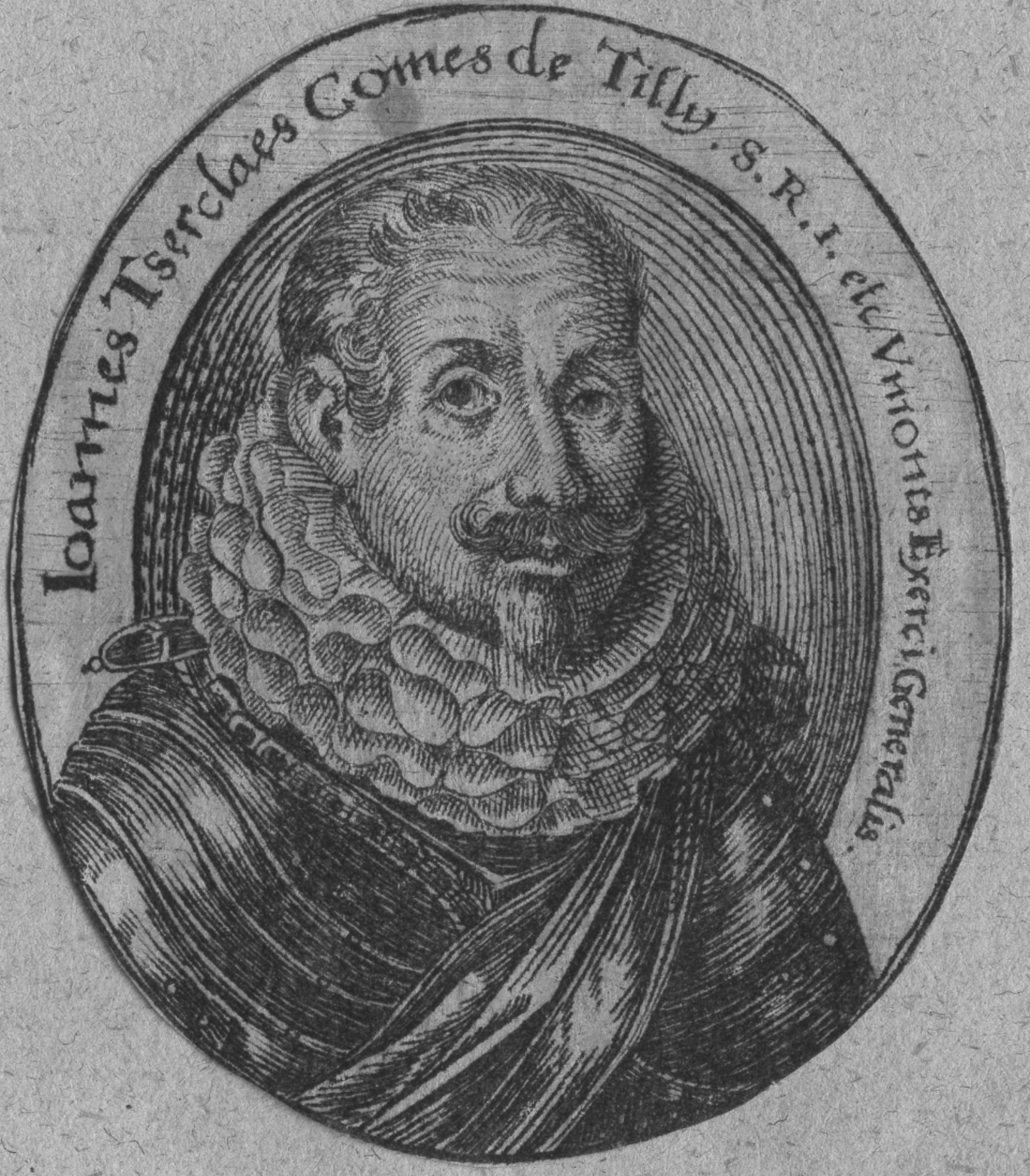 Johann T’Serclaes Graf von Tilly © Bayerische Staatsbibliothek