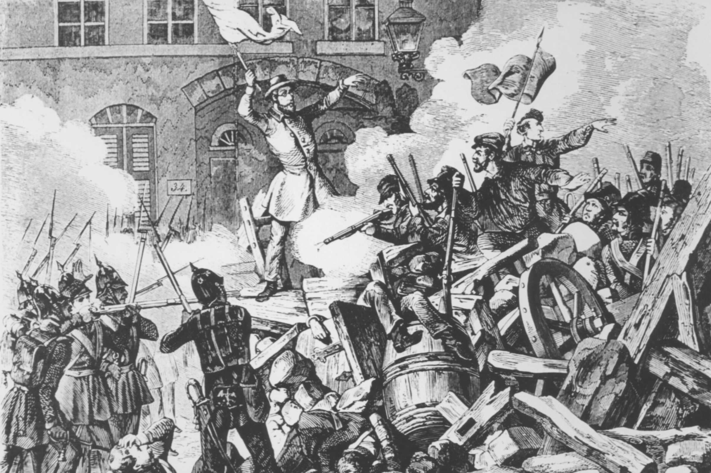 Waffenstillstand in Frankfurt 1848