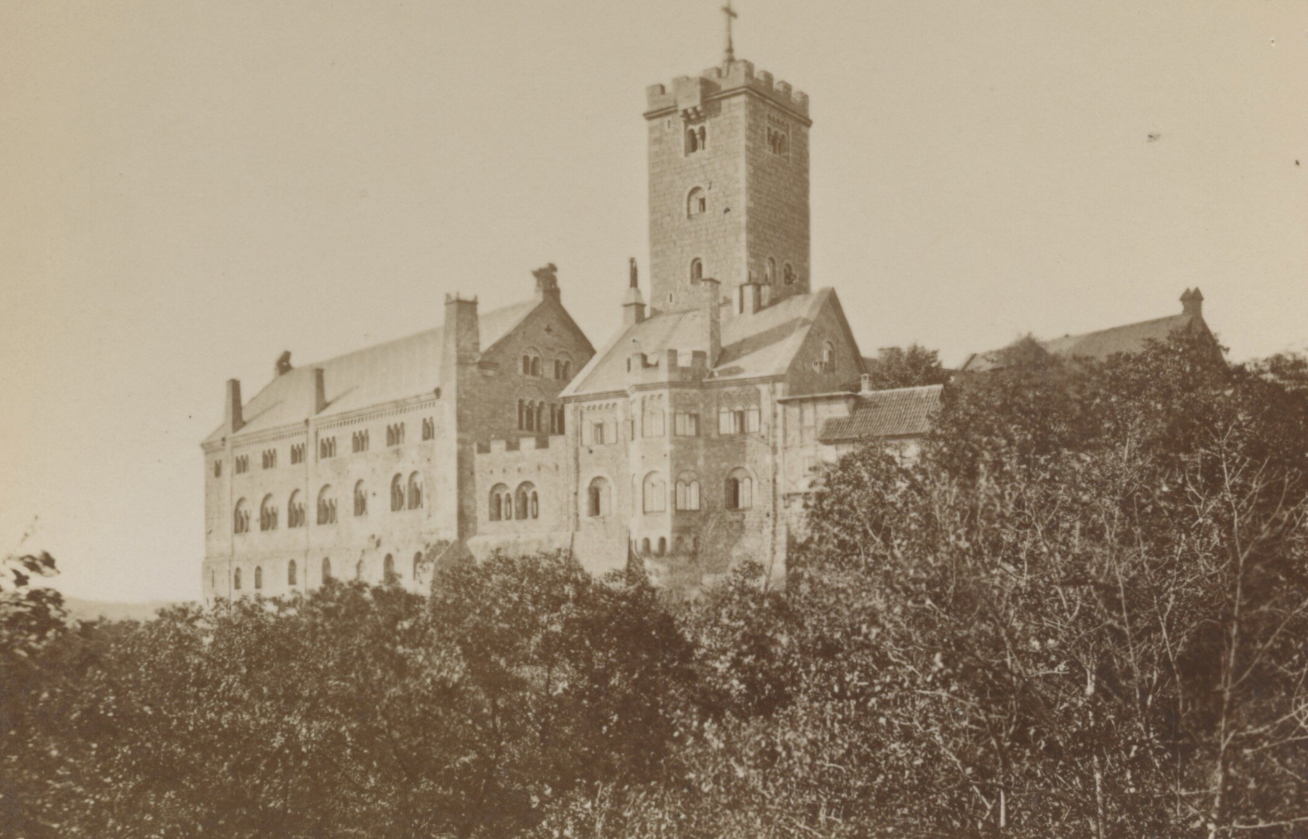 Foto des Goethe Denkmals in Darmstadt