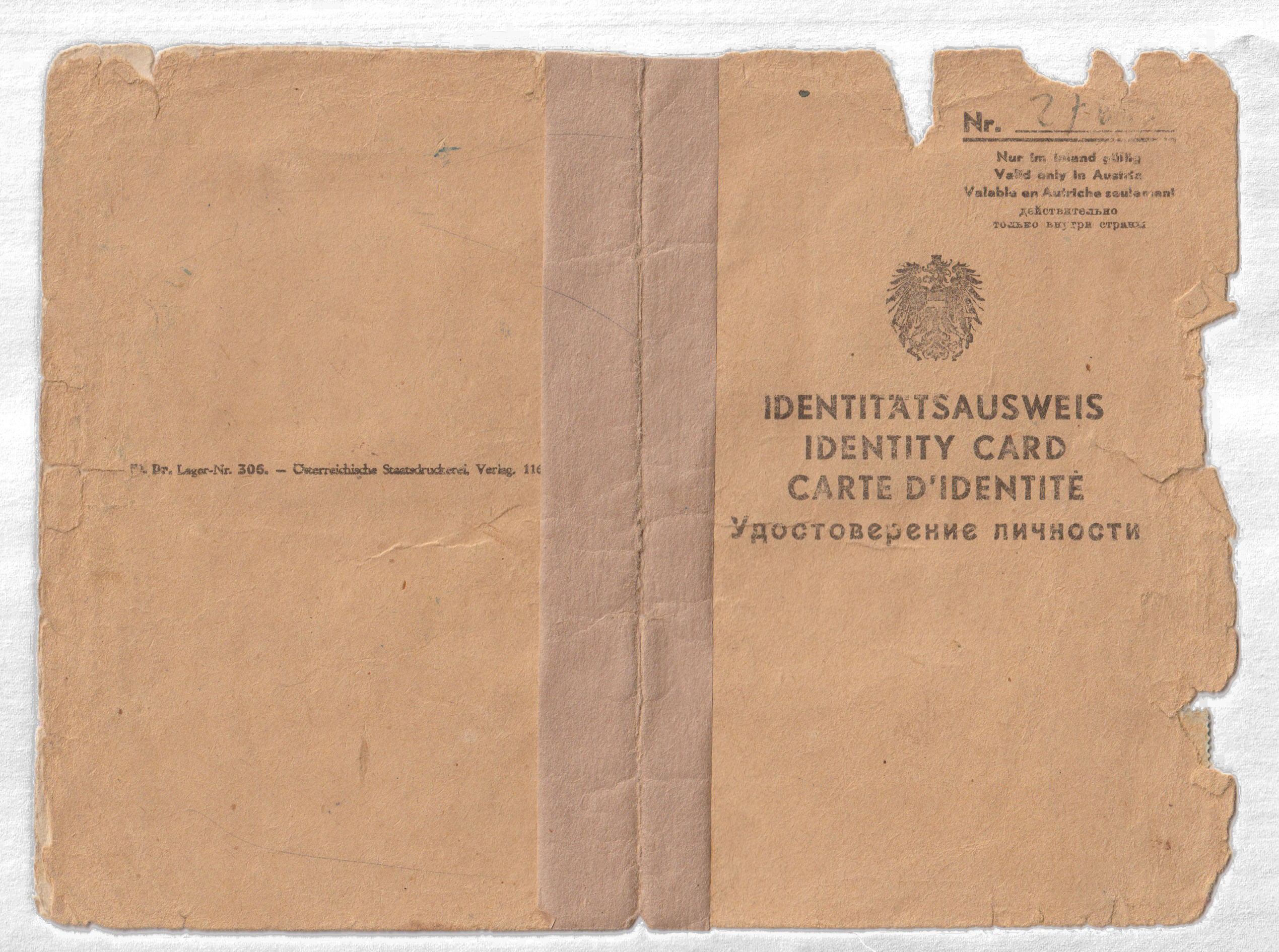 ID-Card der Alliierten