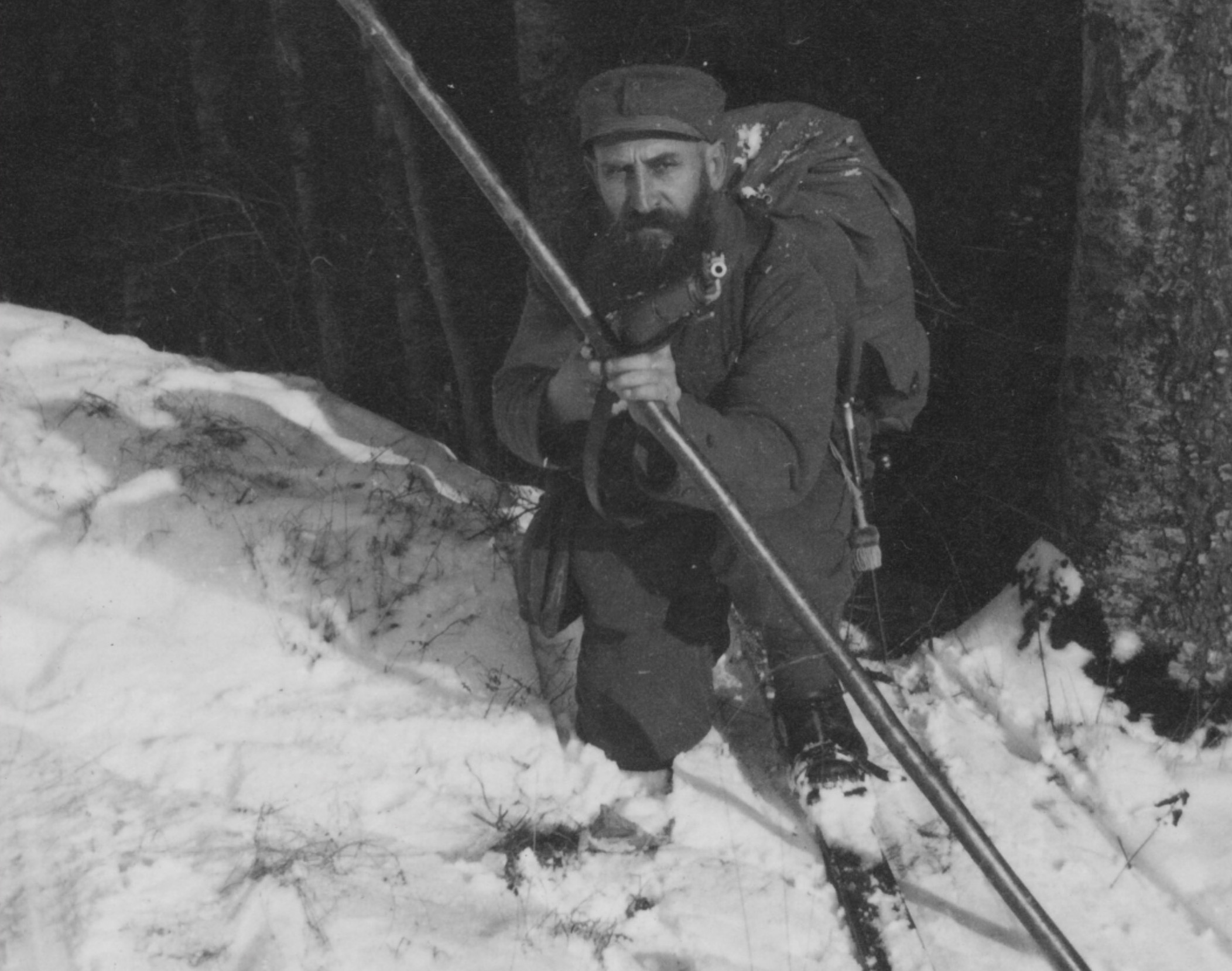 Soldat Schneeschuhbataillon Vogesen Winter 1914/15