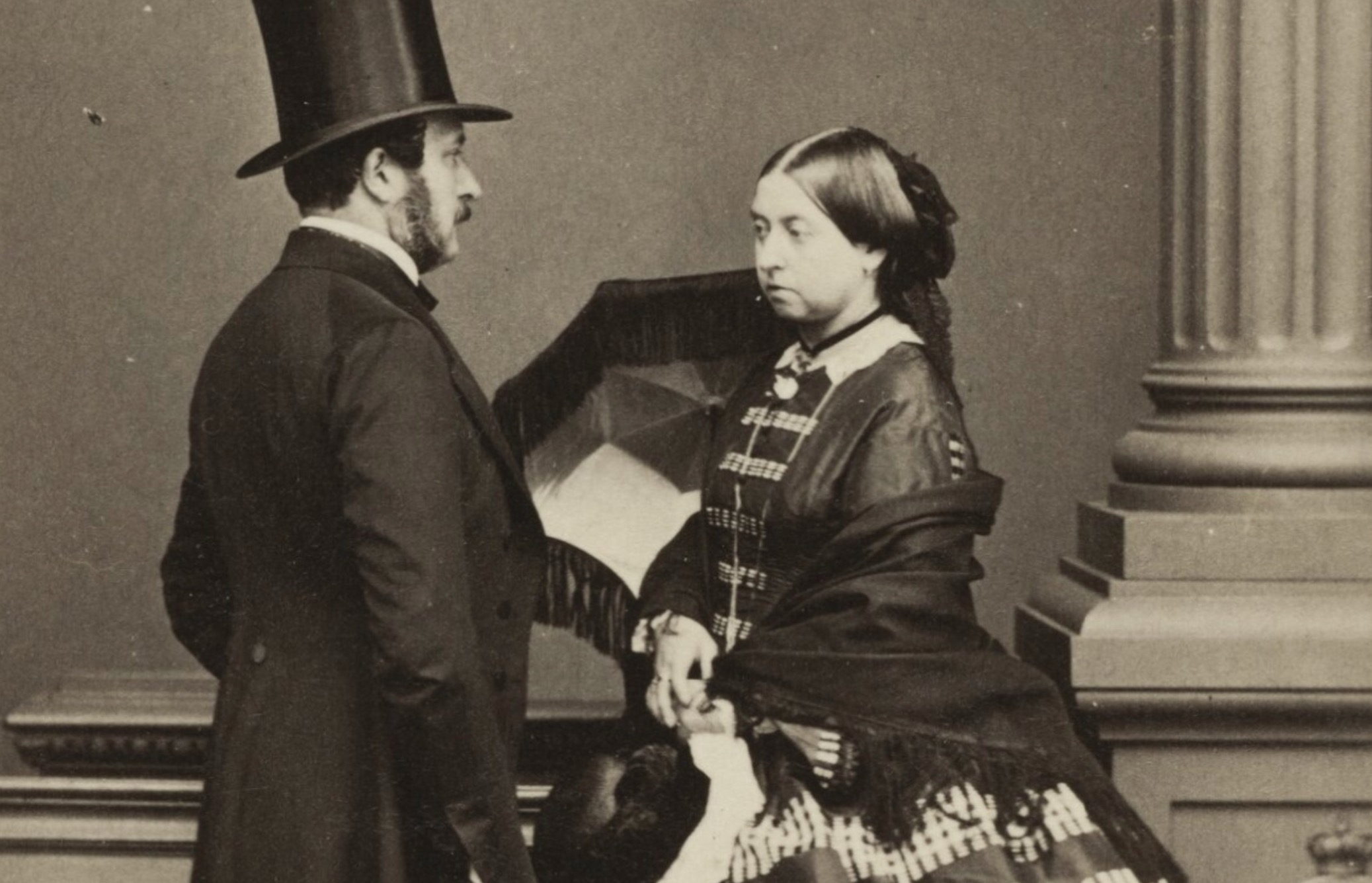Prince Albert und Queen Victoria 1861