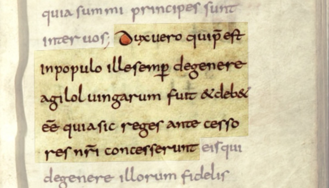 Lex Baioariorum von ca. 800-825 