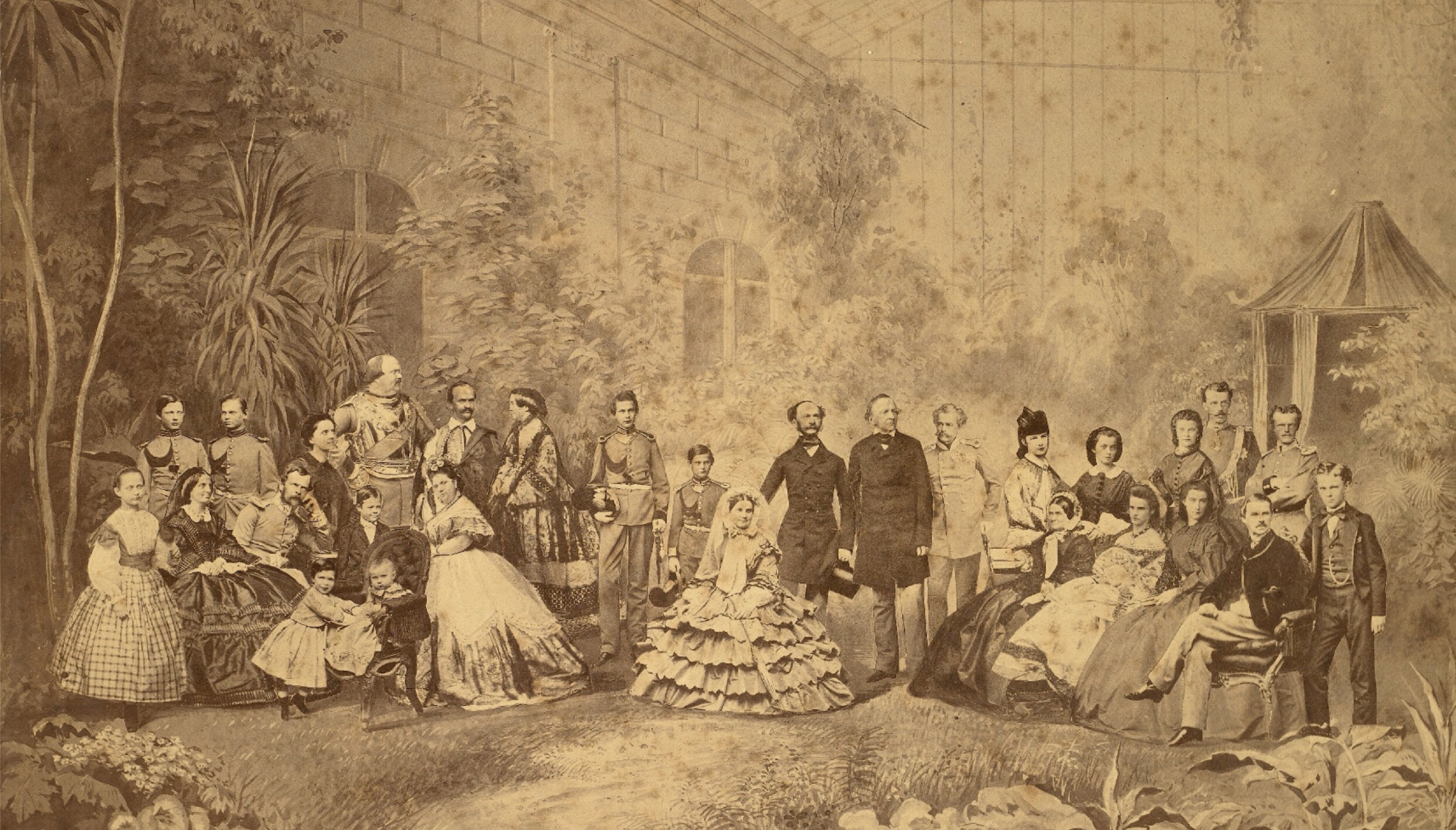 Haus Wittelsbach um 1863