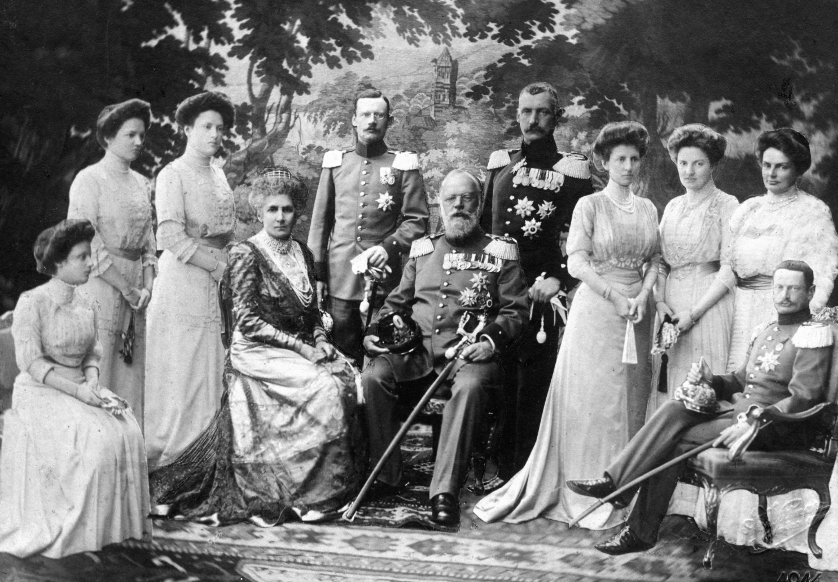 Ludwig III. mit Familie 1914