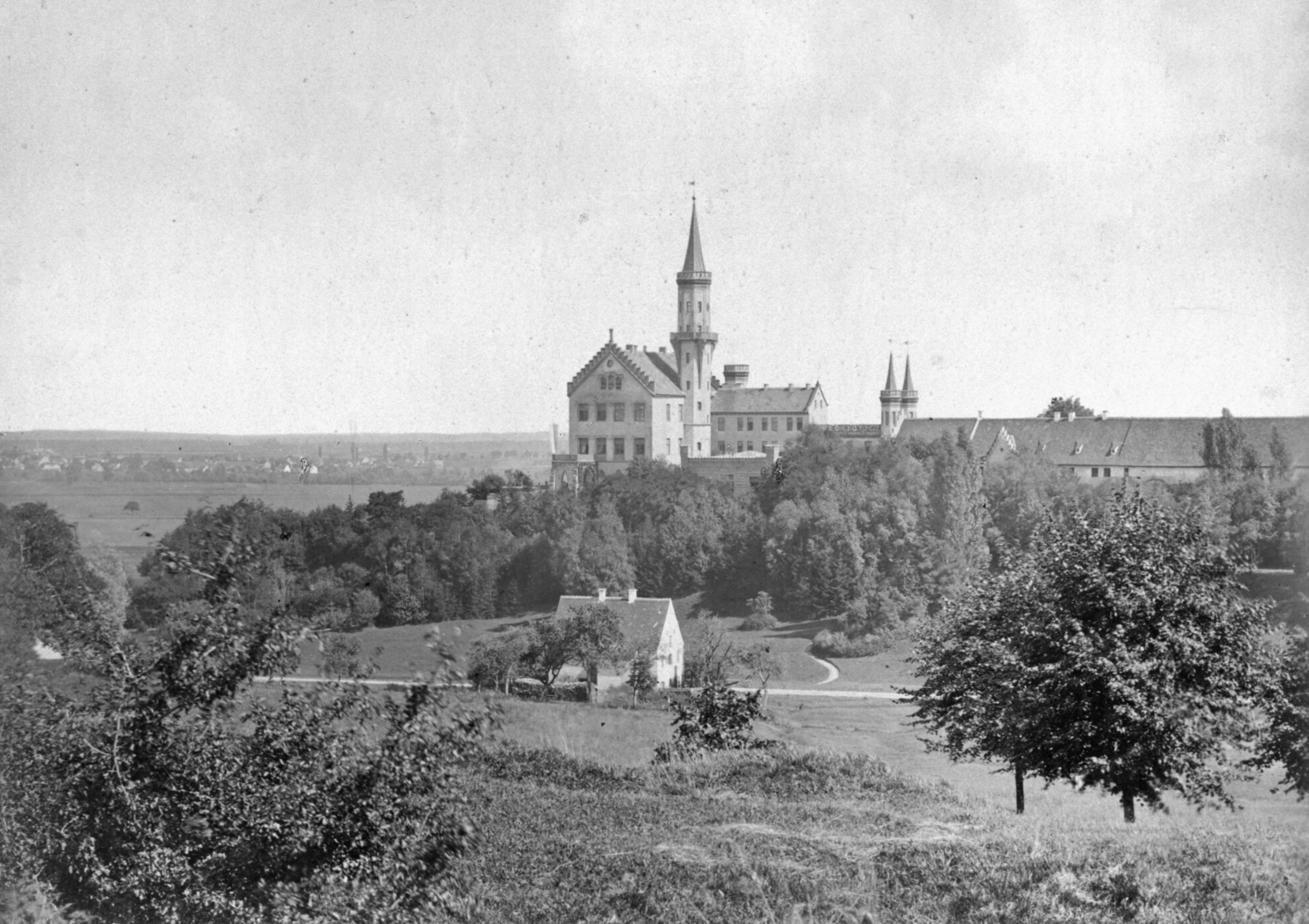 Wellenburg Ausgburg 1870