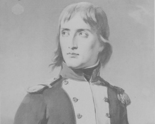 Napoleon als junger Mann © Bayerische Staatsbibliothek