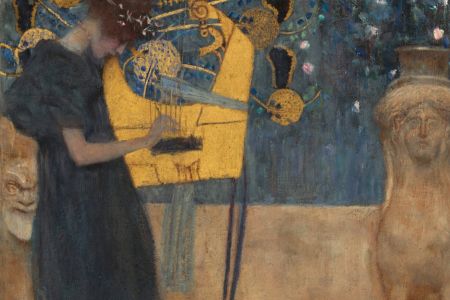 Klimt 1895 "Die Musik"