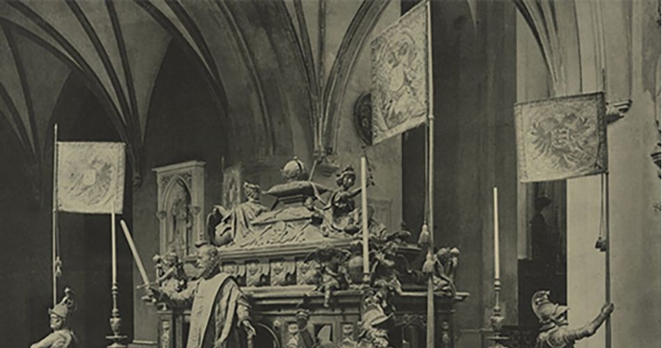 Grabmal von Kaiser Ludwig dem Bayern in der Frauenkirche München ©Bildersammlung des Historischen Vereins von Oberbayern