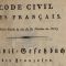 Deckblatt Code Civil © Bayerische Staatsbibliothek
