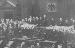 Vereidigung von Paul von Hindenburg zum Reichspräsidenten