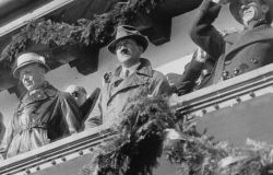 Adolf Hitler bei den Olympischen Spielen 1936