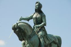 Statue von Jeanne d'Arc, der Jungfrau von Orleans