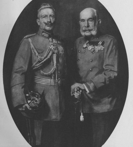 Franz Joseph mit Kaiser Wilhelm II.