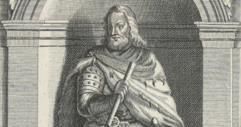 Zeichnung von Otto I. © Bildarchiv der Bayerischen Staatsbibliothek