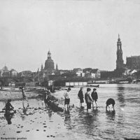 Von der Marienbrücke aus © Bayerische Staatsbibliothek