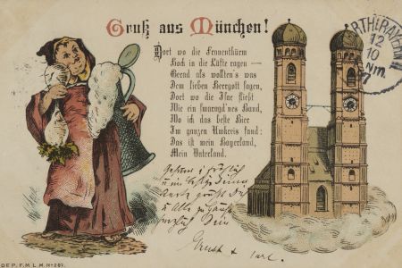 Postkarte Frauenkirche