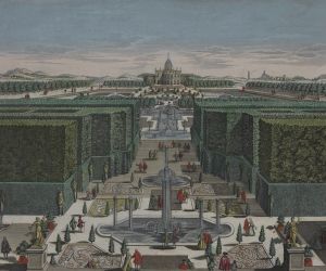 Zeichnung von Versailles