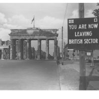 Brandenburger Tor 1950 © Bayerische Staatsbibliothek