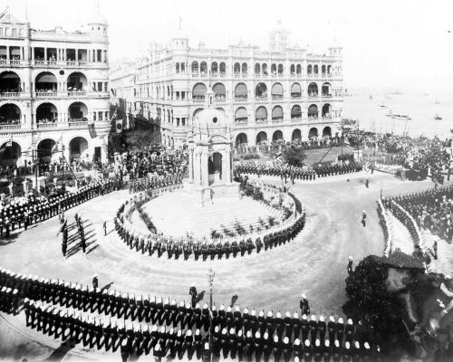 Parade in Hongkong © Südsee-Sammlung Obergünzburg
