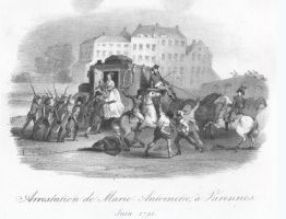 Verhaftung Marie Antoinette