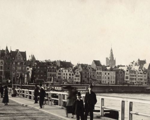 Rheinbrücke 1912/13 © Architekturmuseum der TUM