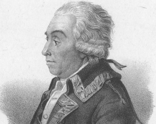 Zeichnung von Nikolaus von Luckner