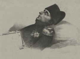 Napoleon auf dem Totenbett