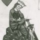 Zeichnung von Walther von der Vogelweide © Bildarchiv der Bayerischen Staatsbibliothek