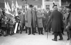 Hindenburg besucht Garmisch 1925