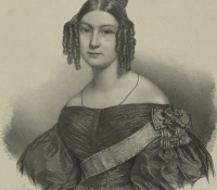 Zeichnung von Joséphine de Beauharnais