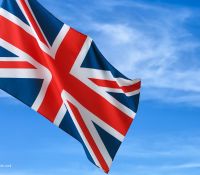 Foto des Union Jack, der Flagge des Vereinten Königreiches