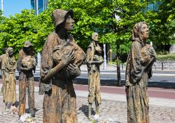 Denkmal für die Opfer der großen Hungersnot in Dublin