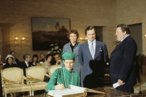 Silvia und Gustaf &copy; Bayerische Staatsbibliothek/Fruhstorfer