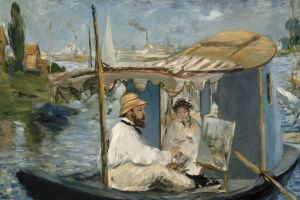 Manet malt Monet &copy; Neue Pinakothek