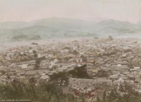 Nagasaki vor der Zerstörung