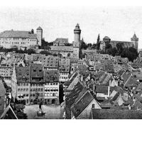 Burg Nürnberg © Bayerische Staatsbibliothek